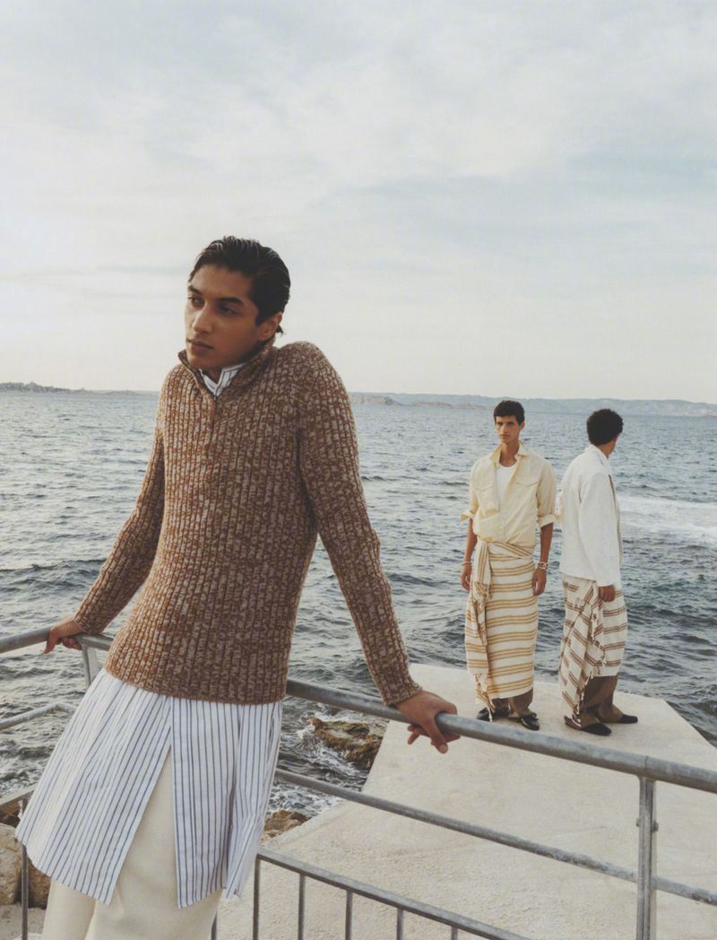 TLeTempsMagazine文艺随性的男装大片摄影:Félix