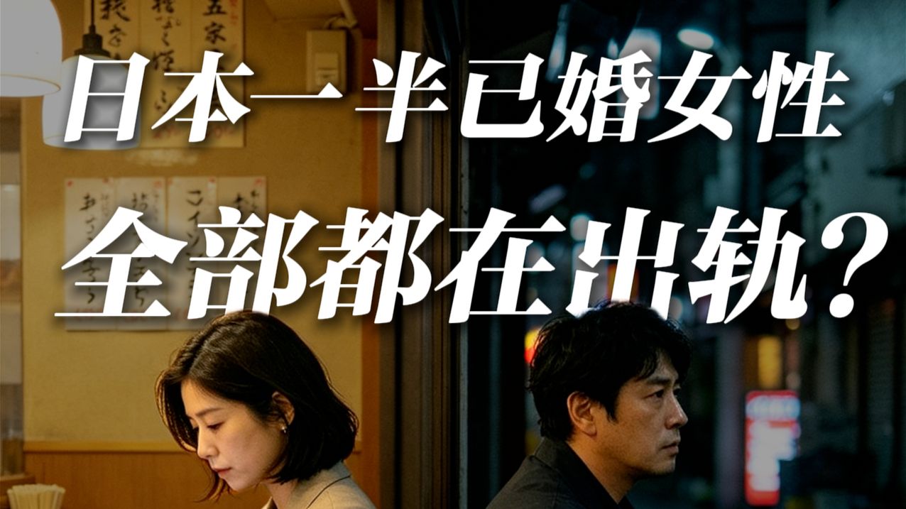 日本“不伦经济”爆火？为何日本基本全民出轨？