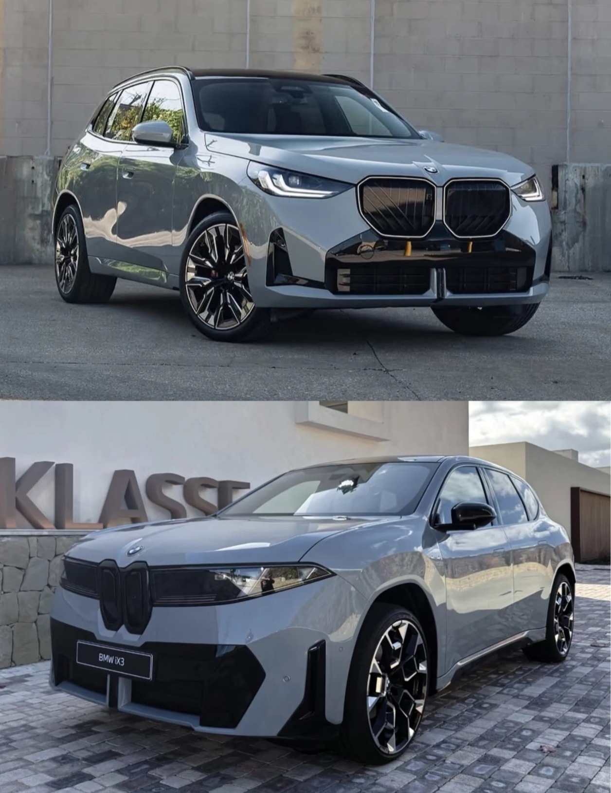 宝马X3pk宝马iX3，哪个更帅？