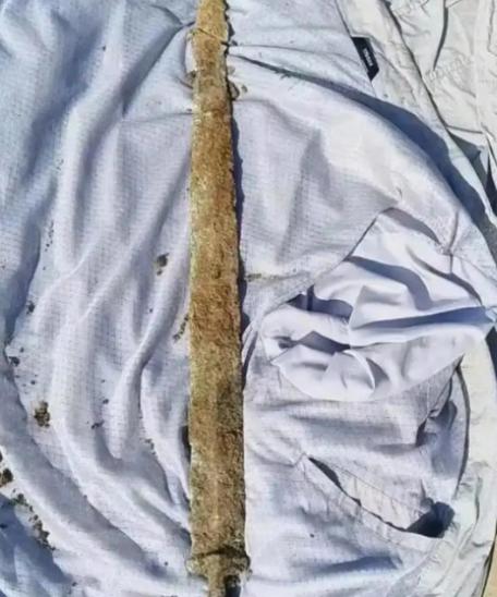 “简直赚翻了！”12月11日，安徽六安，一男子在泥里挖泥鳅时，突然碰到了坚硬的东