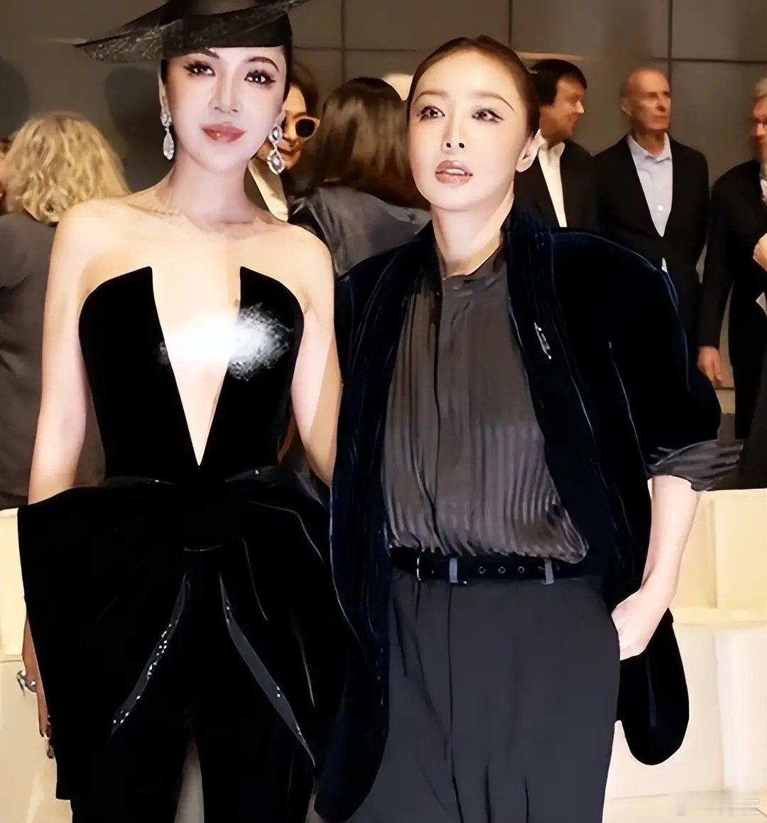 米兰时装周，高叶造型引争议，袁泉清瘦脱相，莫文蔚惊艳众人​​​