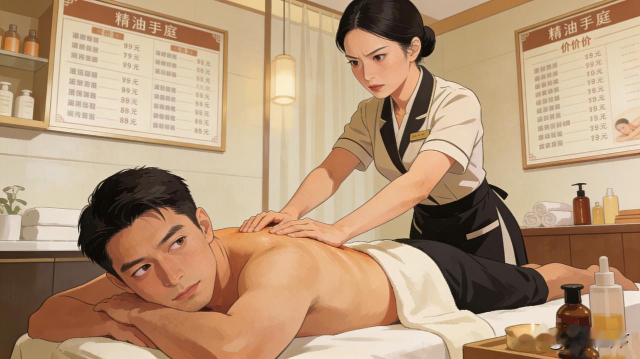 精油SPA女技师大实话：300块以上的项目，坑的就是想歪心思的男人！女技师