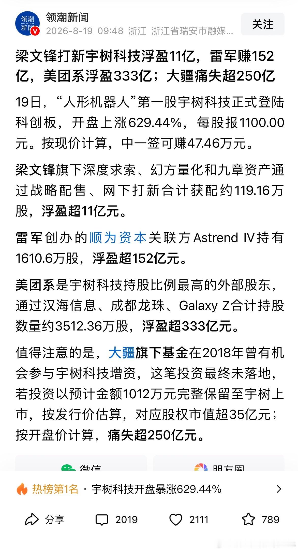 宇树给搞到1100多，真当大家傻吗？我们不说以后就说当下200的价格都给多你了现