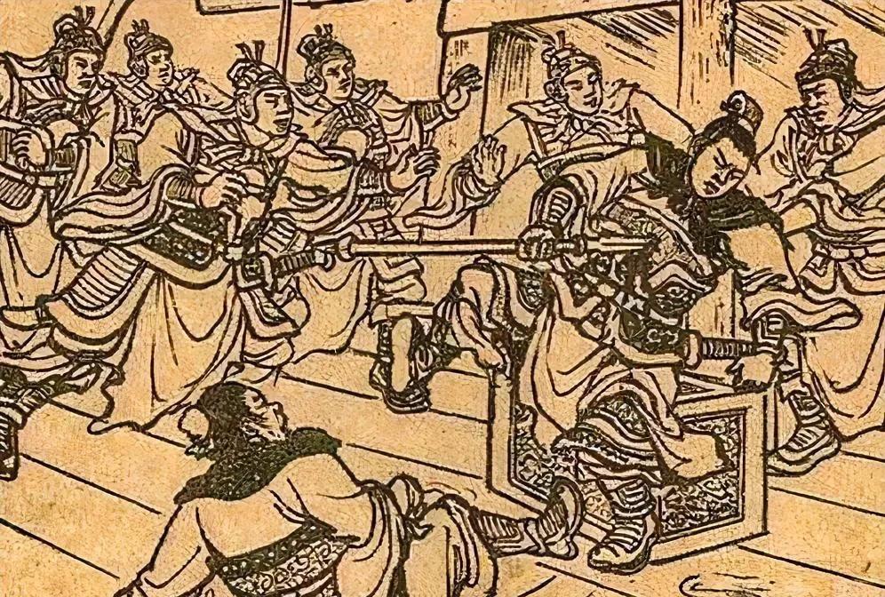 公元前513年，吴国刺客要离一矛刺穿庆忌的胸膛。左右欲上前解决要离，庆忌挥手制止