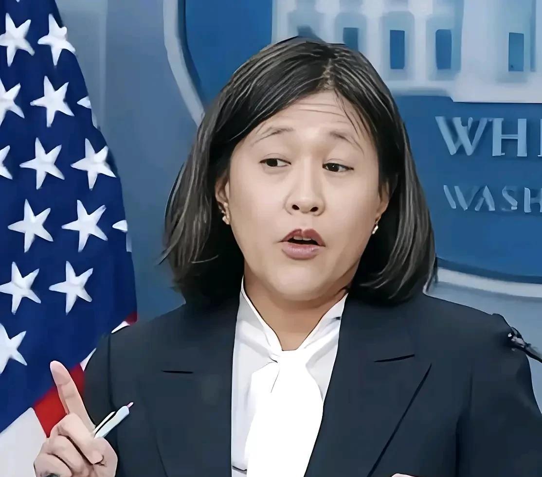 照片上这个女人叫戴琪，美籍华人，美国贸易代表，向中国收取港口费是她向特郎普提出的