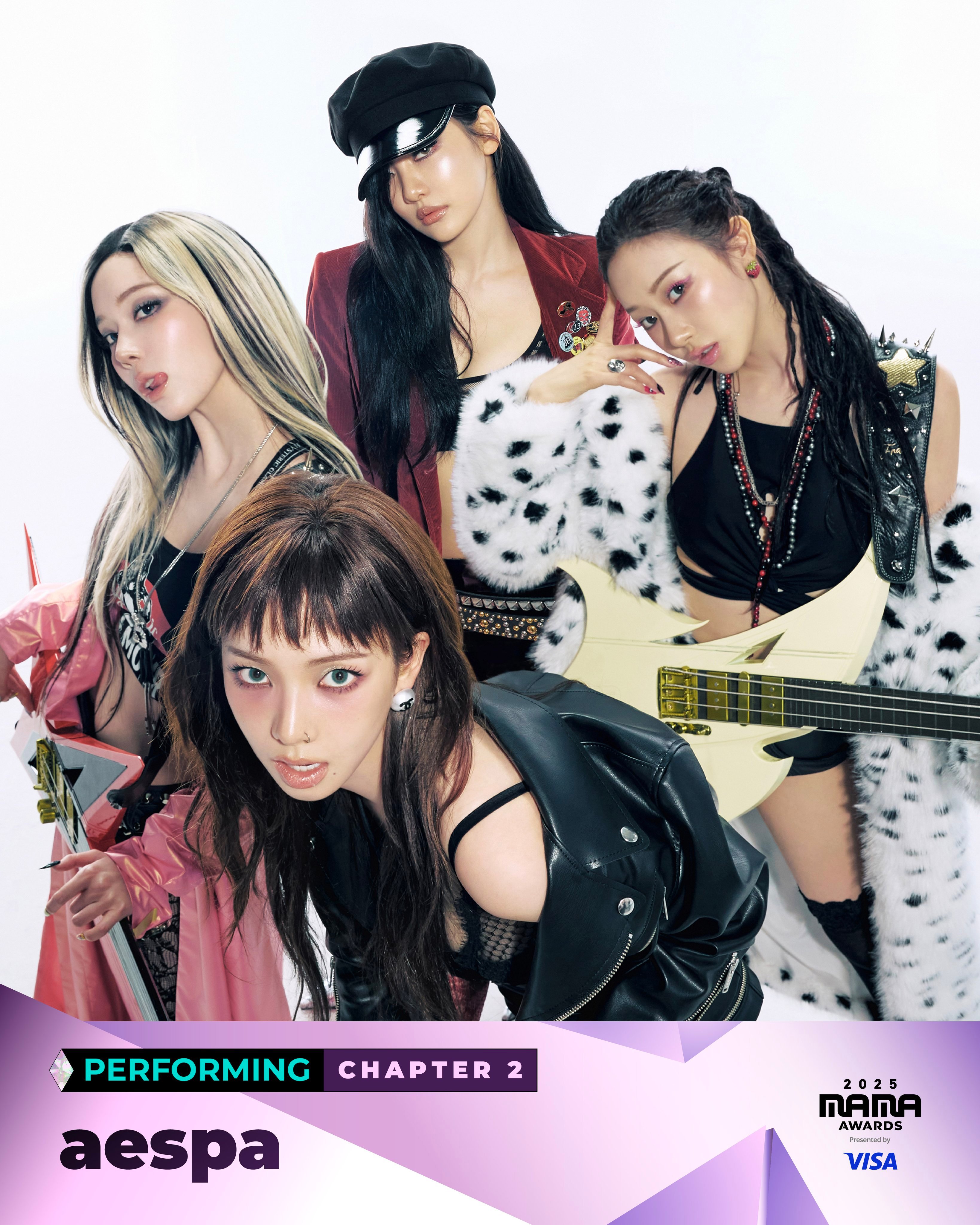 MAMA第二轮轮出演阵容公开第二轮轮出演阵容：aespa、权志龙、IDID、i