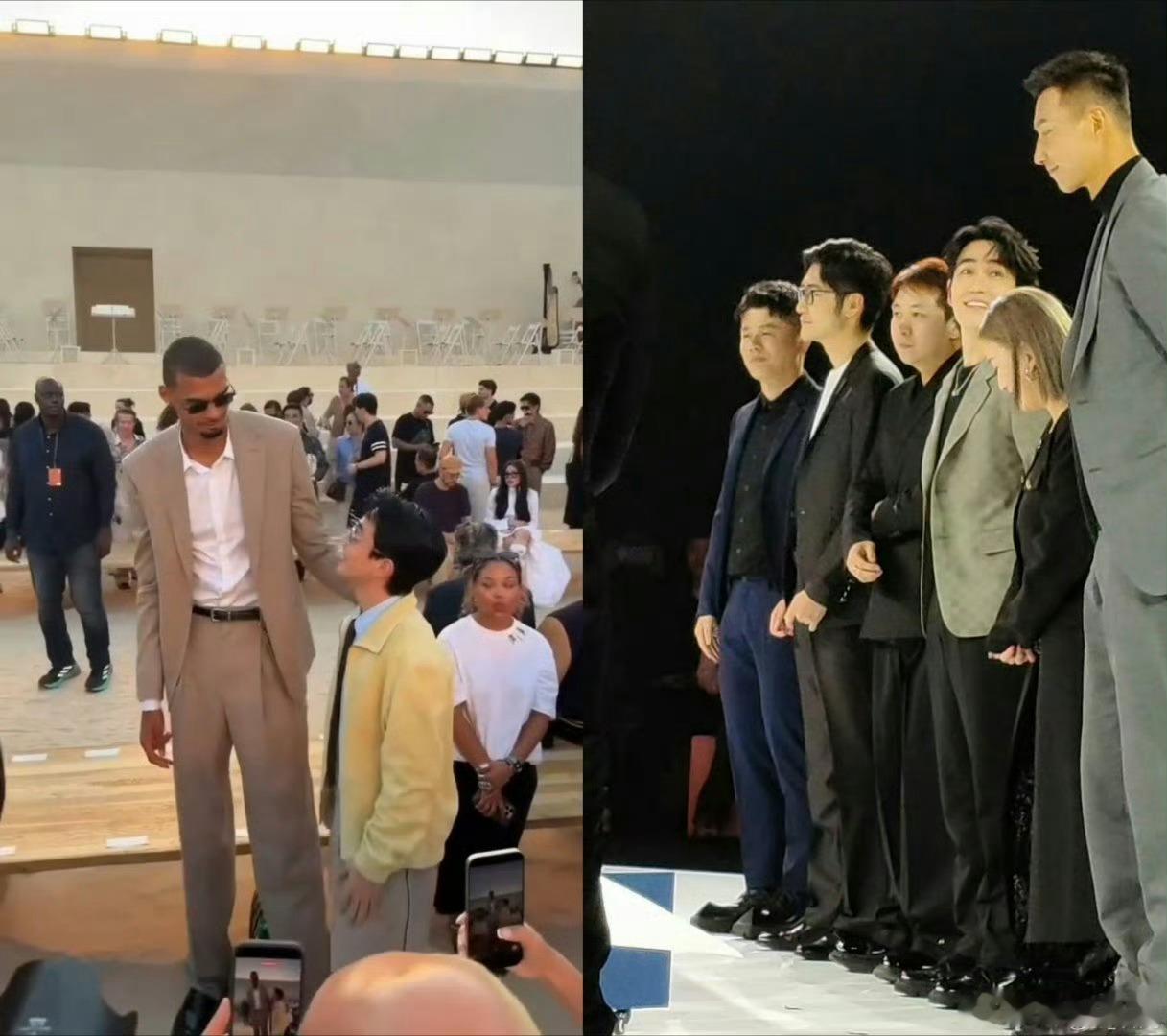 一米八的朱一龙变成一米五客观数据一米八，镜头观感一米五，朱一龙这波同框，完美诠释
