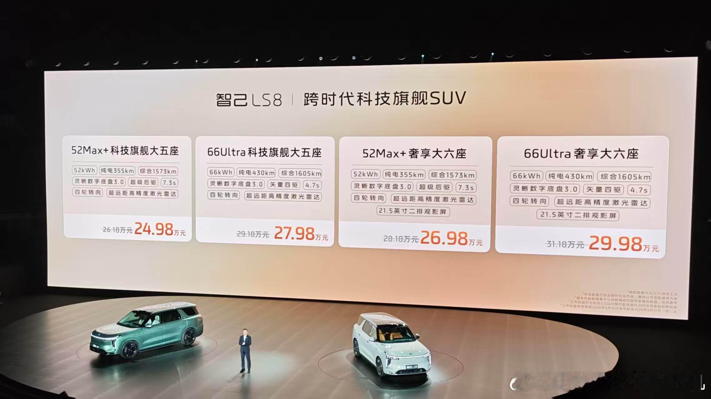 零跑请了费翔，智己请了刘翔，两个“翔”都很强，两款新车也不错，大电池增程将成为“