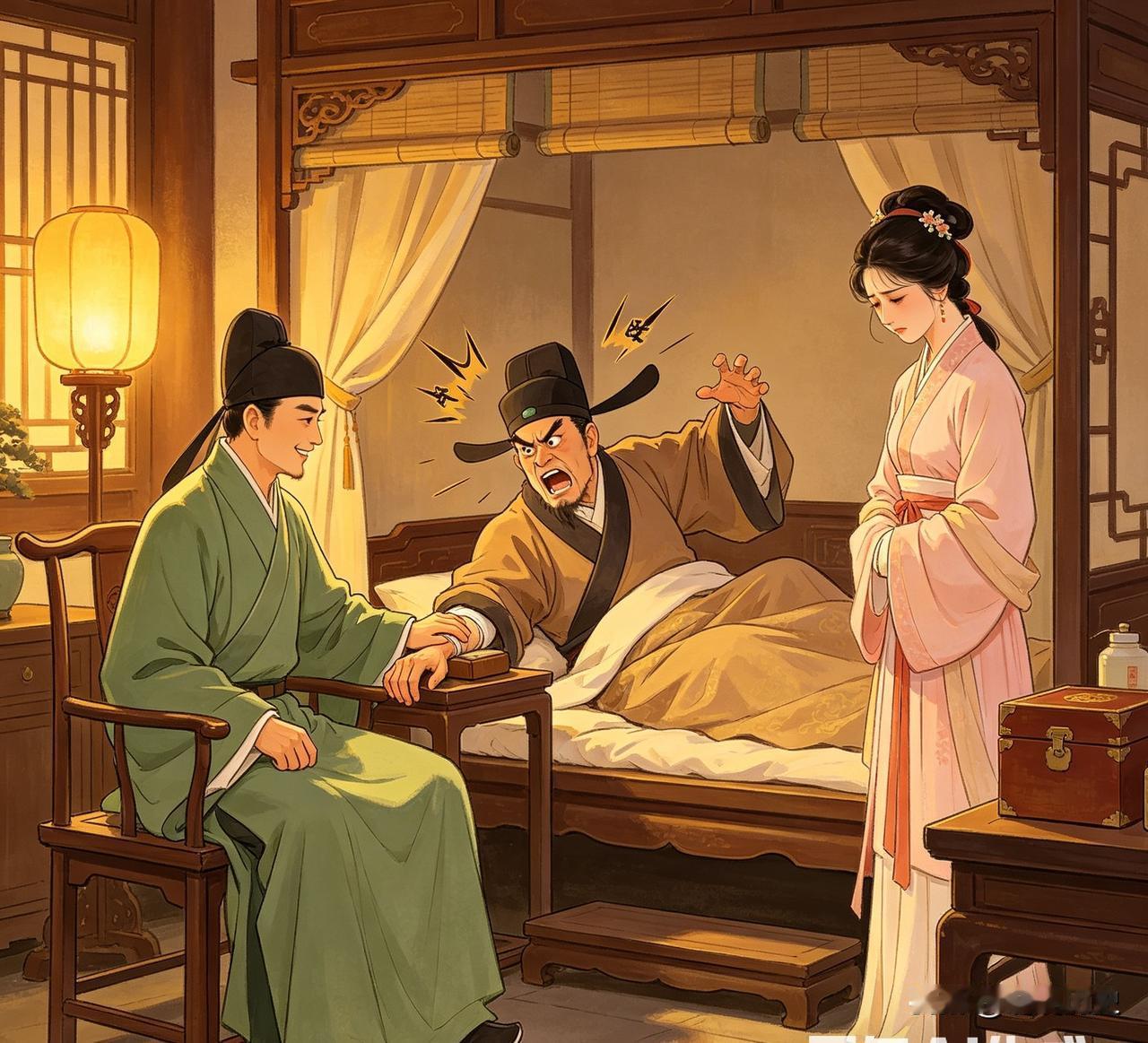 乾隆年间，山东青州知州突发重病，卧床半月不起，遍请当地名医都束手无策，家人急得团