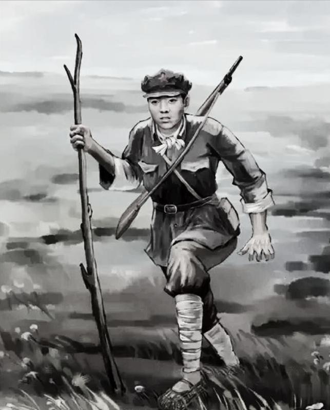 1935年，13岁小红军罗玉琪过草地时突然腹痛不止，碍于女同志就跑远处去方便，不