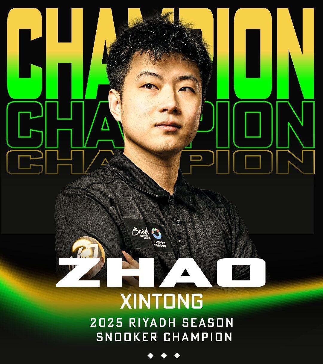 世锦赛上都说赵公子没遇到80五虎难以令人信服，这下好了世锦赛后他把80五虎挨个揍