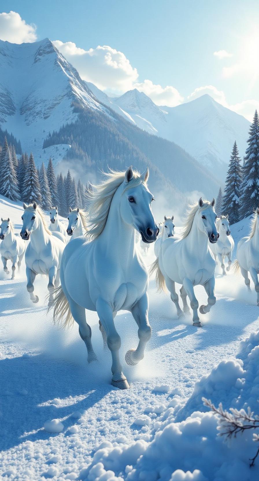 东君策马破寒来，数九将终淑气回。雪压松枝终抖落，冰封梅蕊已撕开。难留去岁