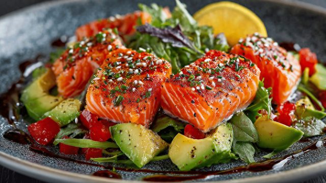 新民·健康新知|色拉为啥总是三文鱼配牛油果?
