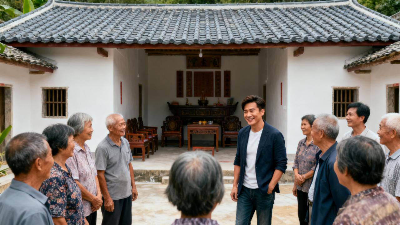 任贤齐突袭武汉江夏老家！40分钟行程藏满乡愁，与乡亲双向奔赴看哭网友11月