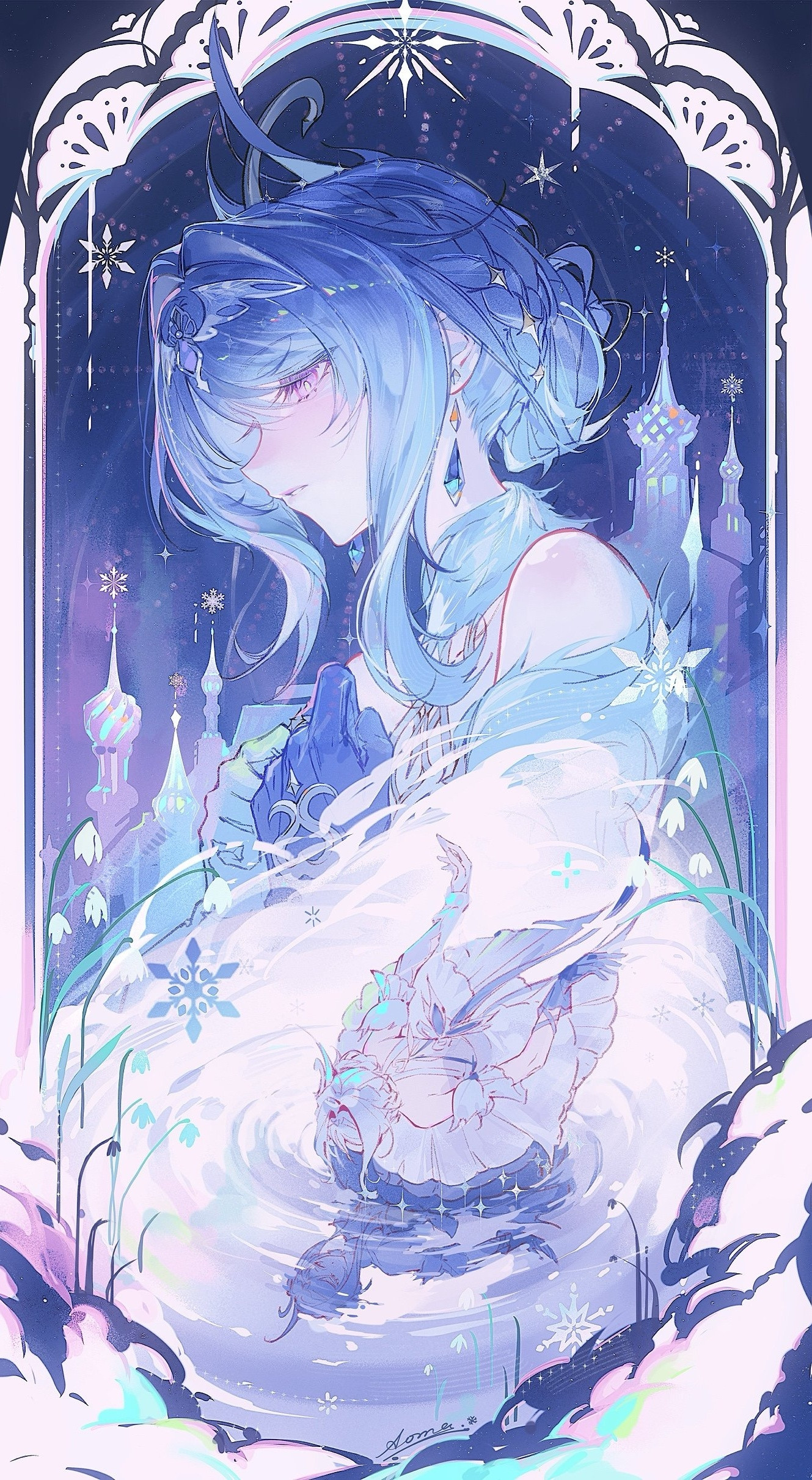 动漫奥黛塔画师：Aoma