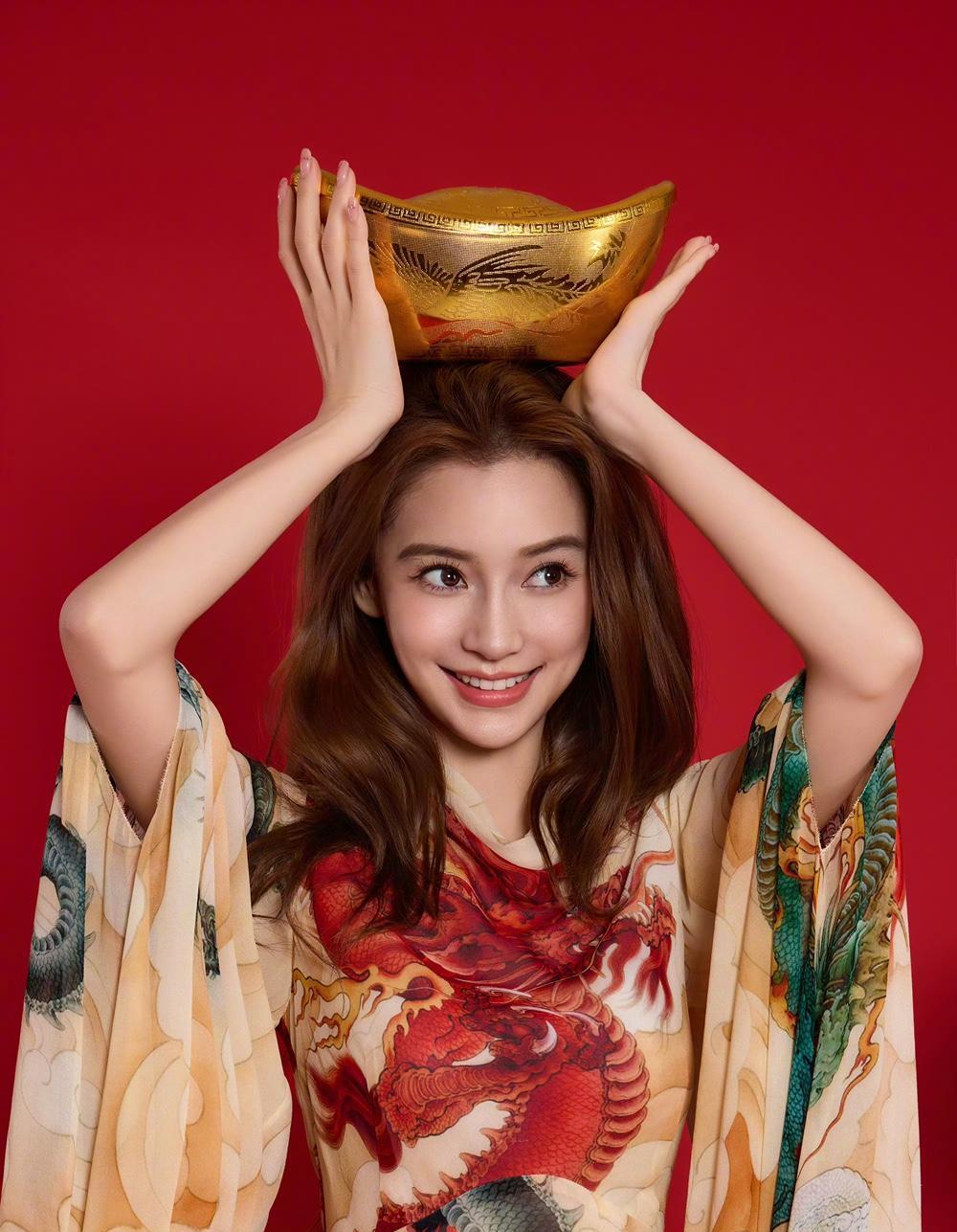 Angelababy是美丽的形容词