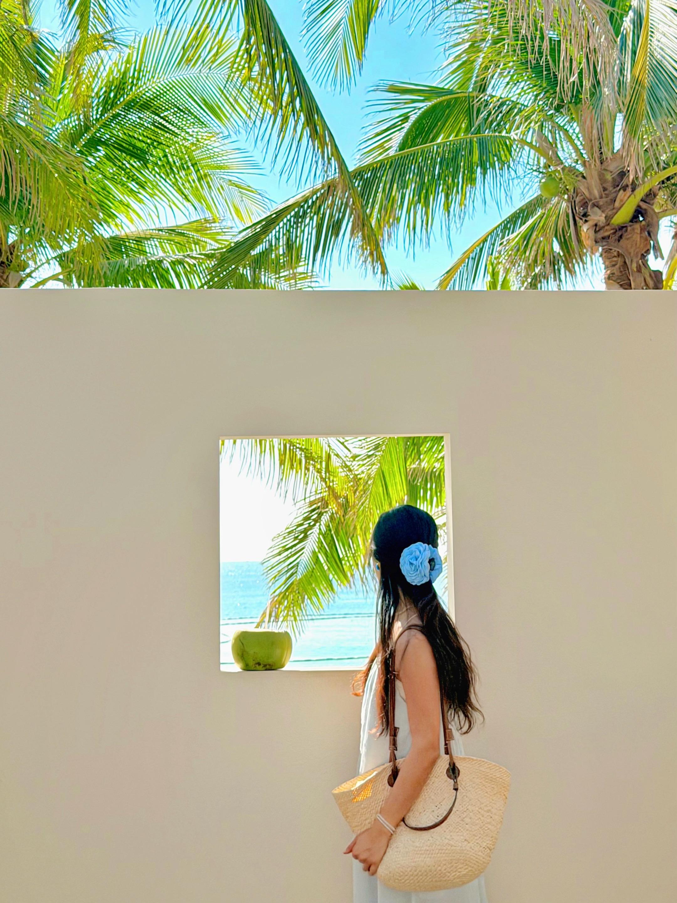 为了这扇窗，特地来一趟三亚大东海！免费！来三亚一定不能错过大东海🌊 ...