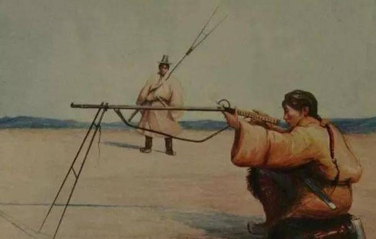 这是我国藏族藏民们用的“杈子枪”今天通过查询才知道，这种杈子枪是藏民们自己改造的