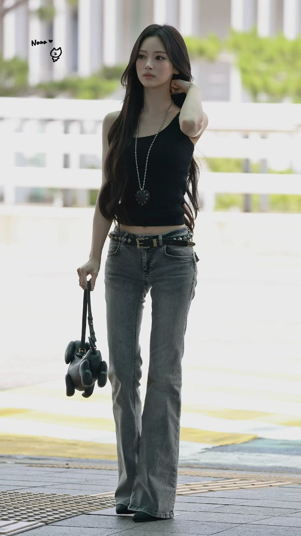 又高又瘦的完美女神代表