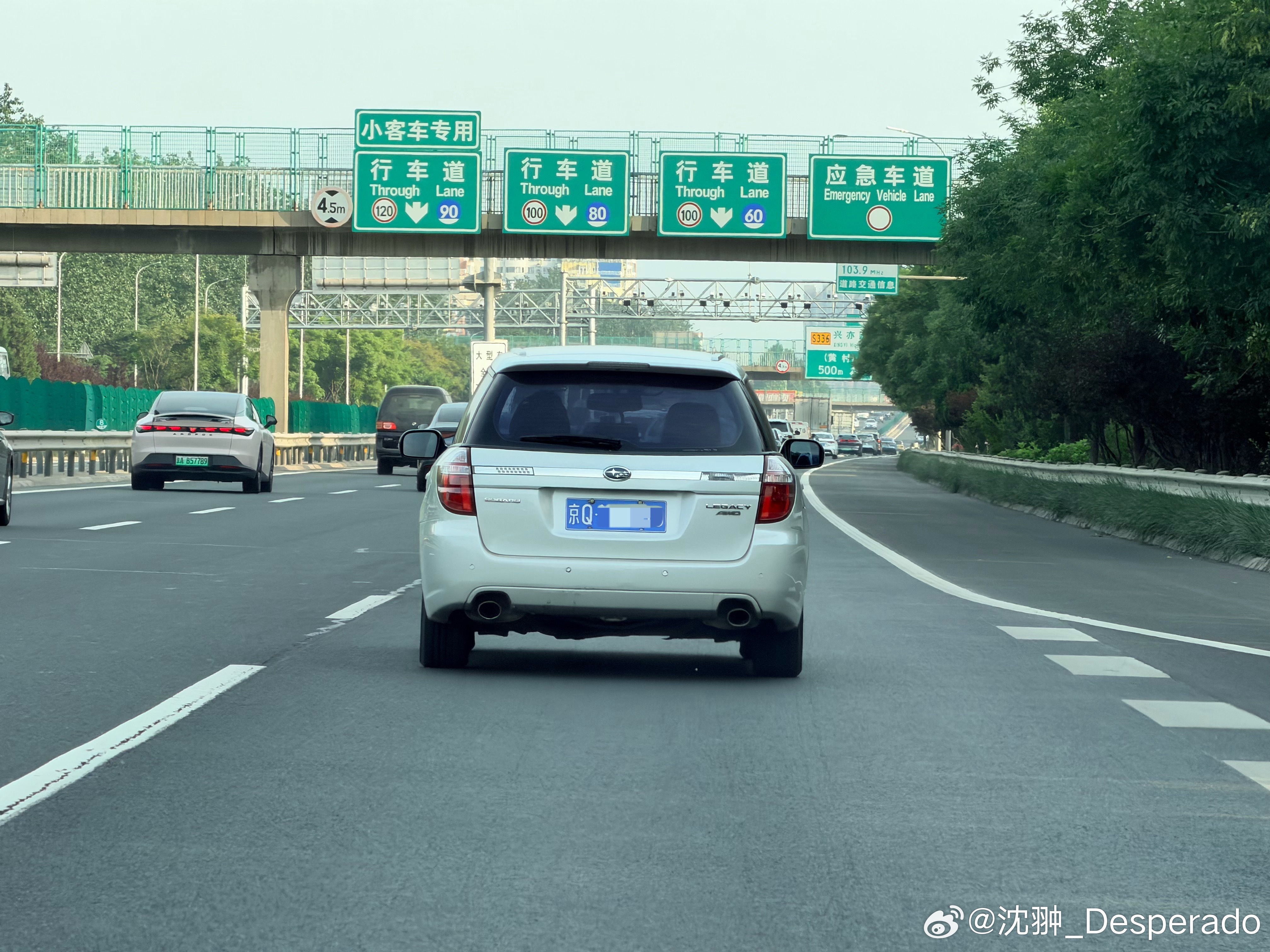 斯巴鲁力狮Wagon当年绝对是给人视觉感受最舒适的旅行车之一。最关键的一点就是视