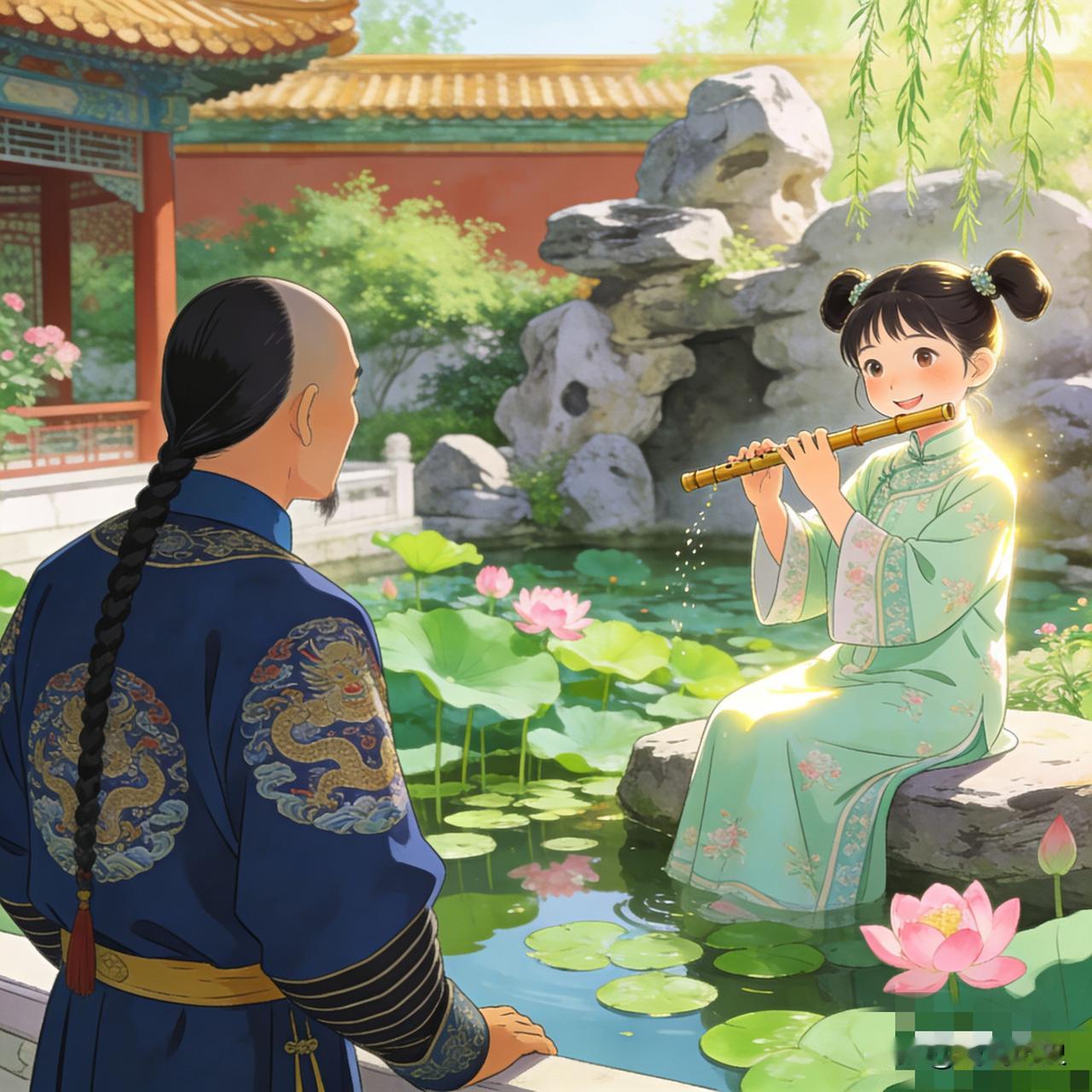 1701年，14岁的高氏被47岁康熙一连宠幸7天，这一晚，康熙又翻了