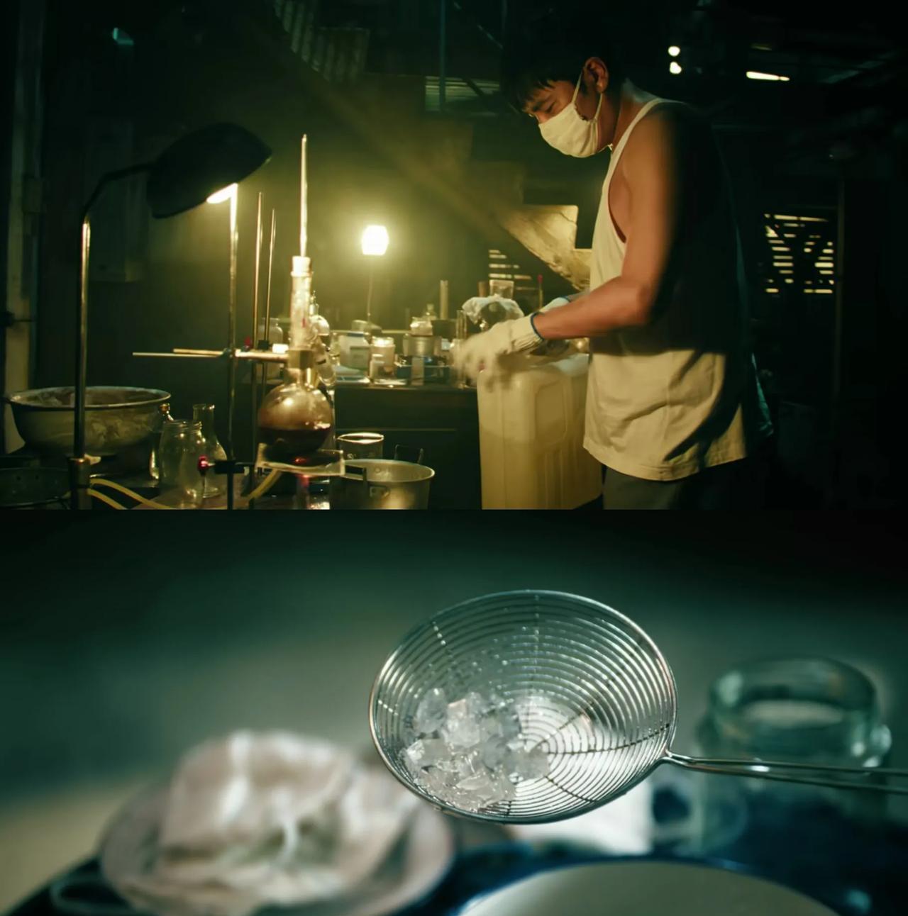 《扫毒风暴》里秦昊饰演的卢少骅是制du天才吗？只看“二把刀”老鬼操作了一遍流程，