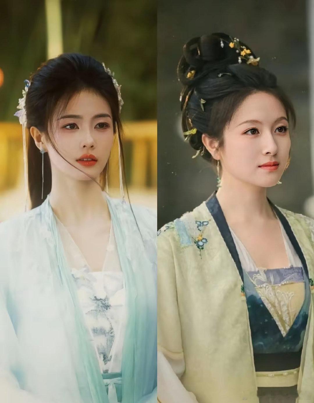 终于知道为什么《朝雪录》中男女主感觉老妻少夫了！​李兰迪1999年出生，在娱乐圈