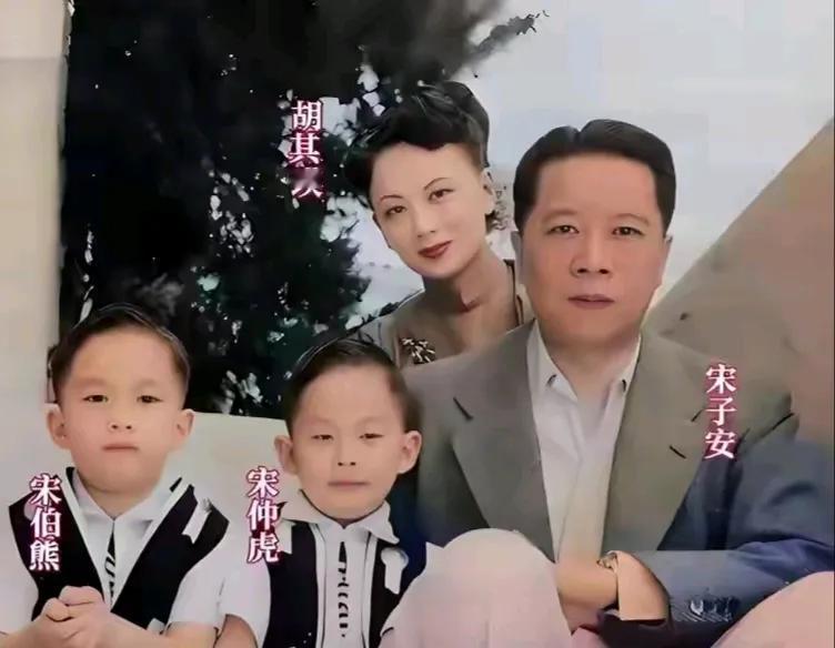 宋子安妻子胡其瑛有多美？1948年的一张留影，她28岁，如花似玉！其实这张照