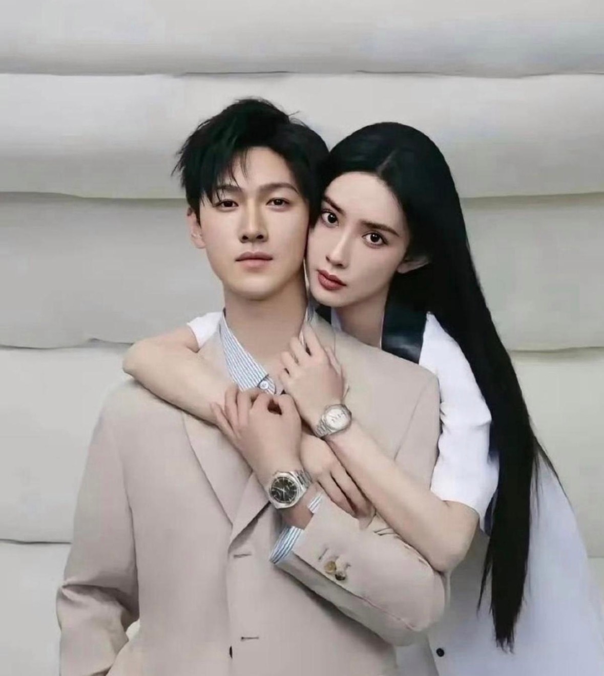 我的妈呀第一张图确定李昀锐没碰到孟子义吗