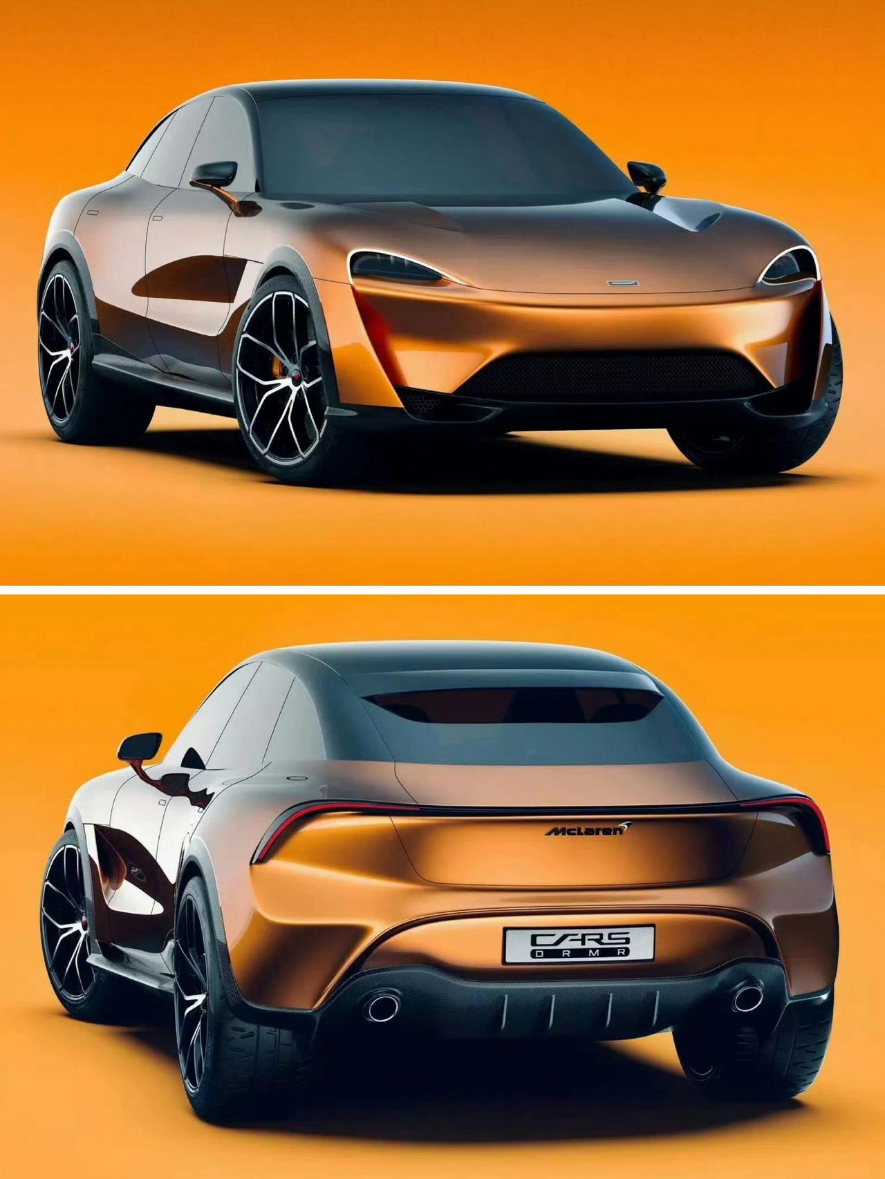 迈凯伦SUV效果图迈凯伦超跑SUV法拉利Purosangue