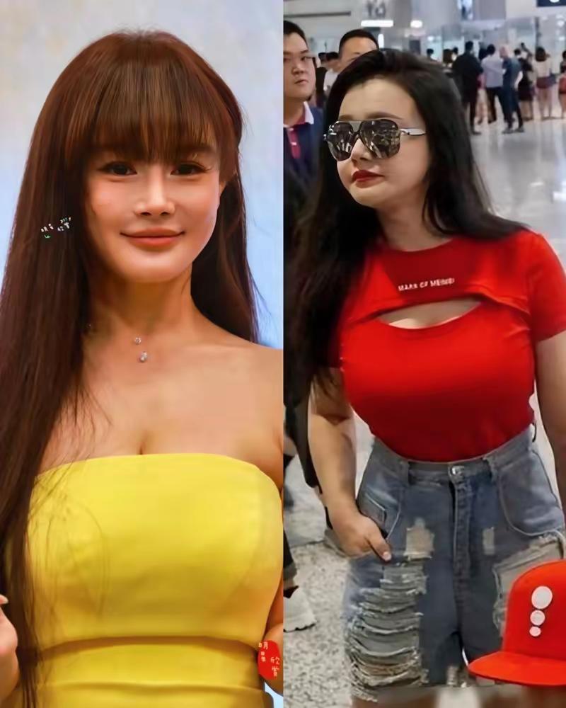 这下总算看懂邹市明事事离不开冉莹颖的根本原因，线下偶遇一次，反差感直接戳穿真相。