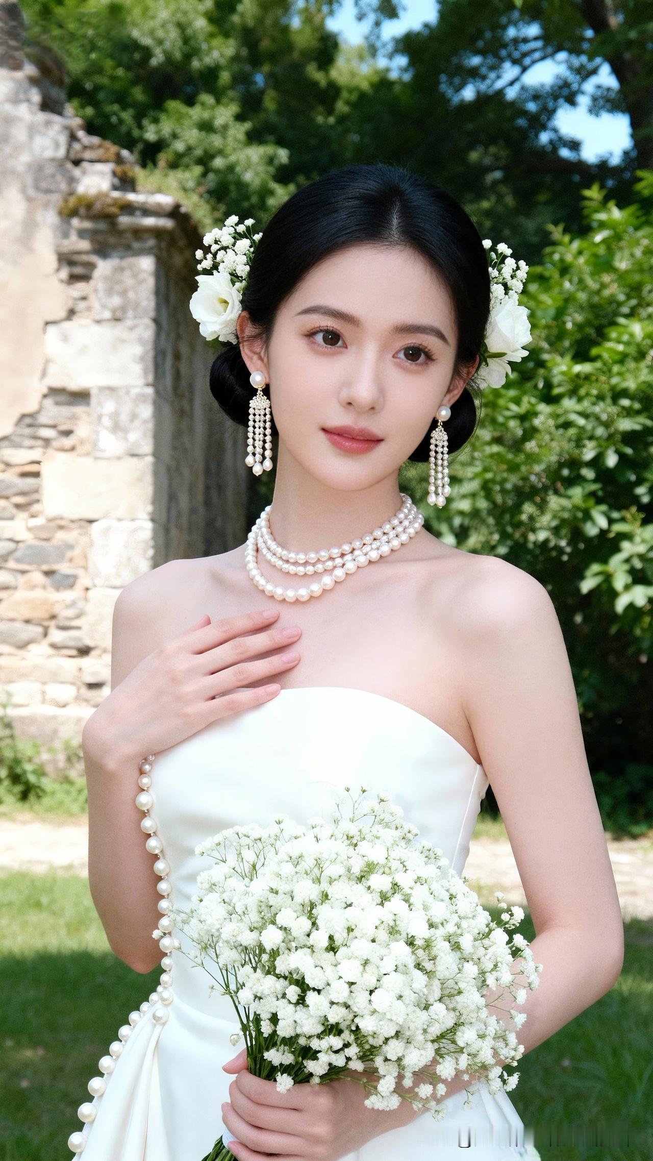 什么样的穿搭可以成为气质女神?珠光宝气的古风大家闺秀，美极了