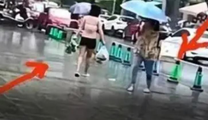 解释不清了！一女子，出门买完东西往家走，身后突然冒出只小奶狗。她满心疑惑，特意停