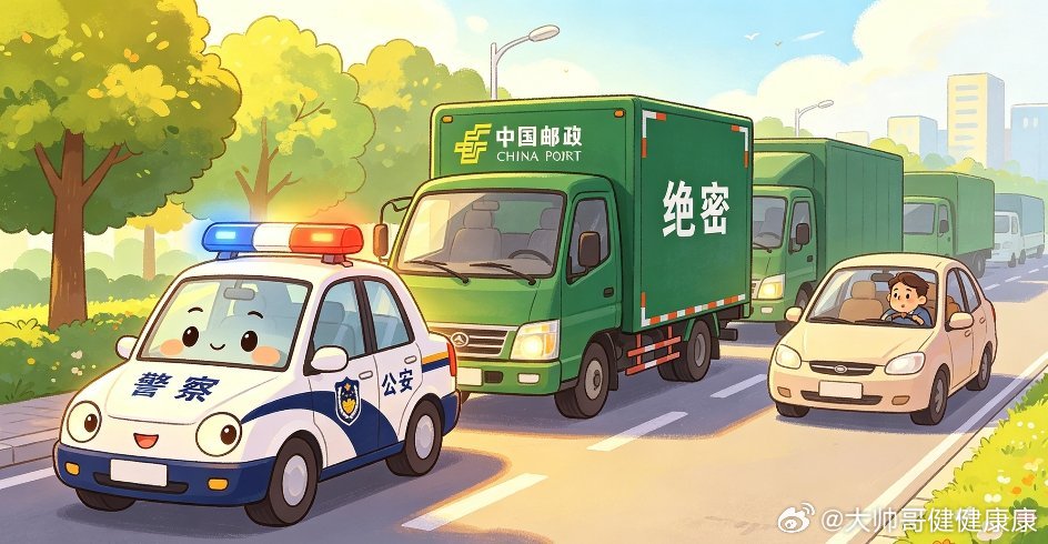 细雨心语2026高考试卷已在路上2026高考考卷开启全国配送，押运车队凭硬核排面
