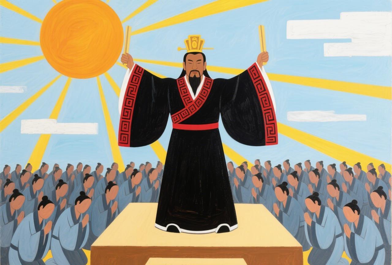 公元前109年，甘泉宫（汉代重要离宫，兼具避暑、政治活动和祭祀功能）的斋房中长出