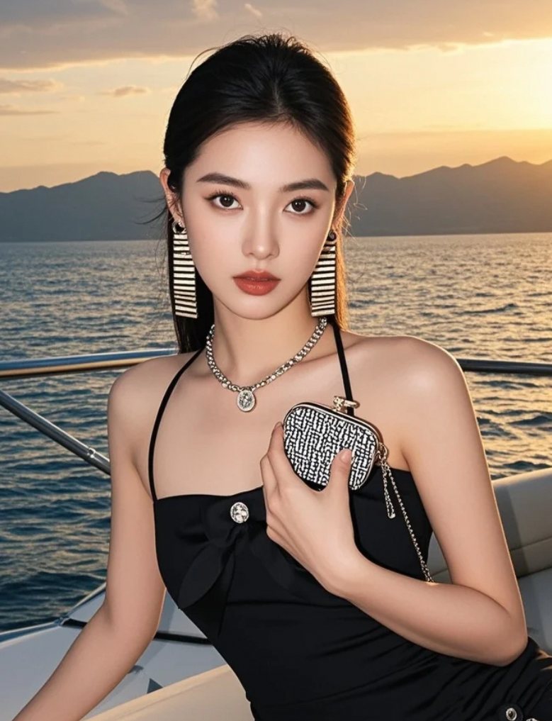她乘着微风出发，去追逐那一片无边的海