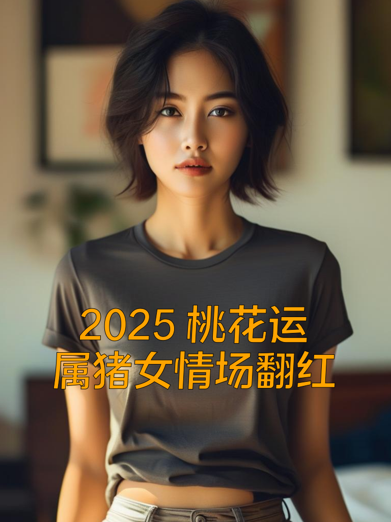 2025桃花运：属猪女情场翻红