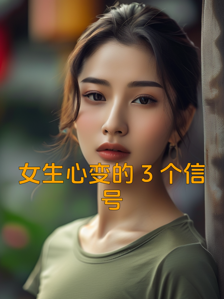 女生心变的3个信号