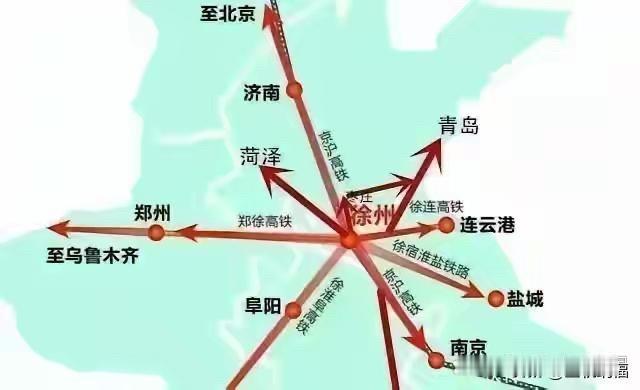 中央确定的27个国家级高铁枢纽中，徐州是普通地级市之一，这是发展战略的需要，