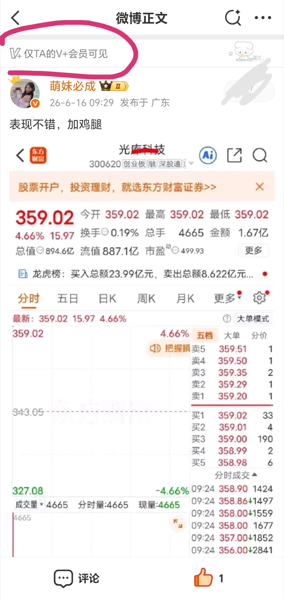 早盘分享的大长腿继续拉升，恭喜在大家庭V➕的成员继续吃肉，继续欢呼，跟着大家庭一
