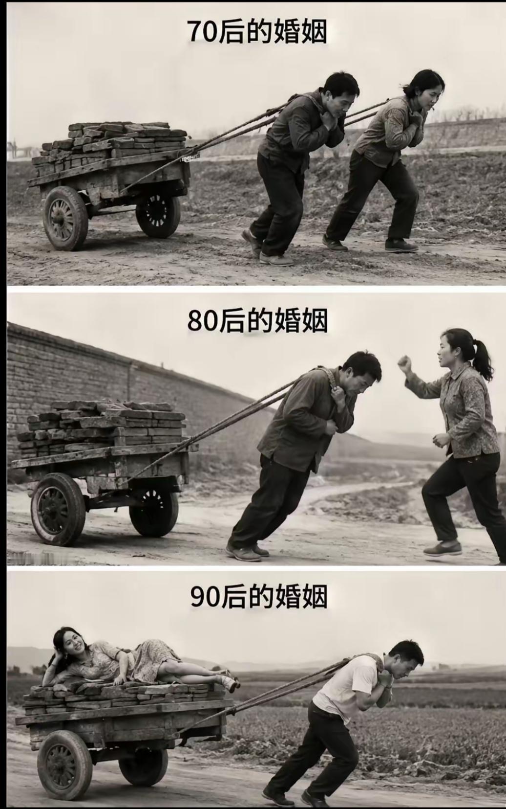 网友说，看完这张图终于明白为什么年轻人不想结婚了！感觉有点意思。