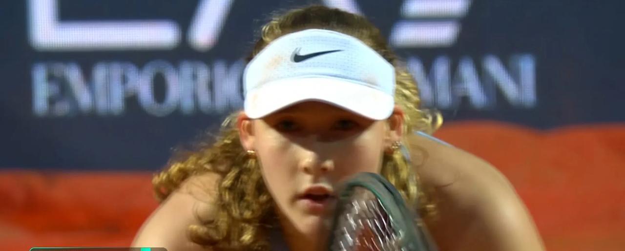 安德列娃送油条横扫诺斯科娃晋级WTA1000｜罗马站16强将再战陶森！WTA1