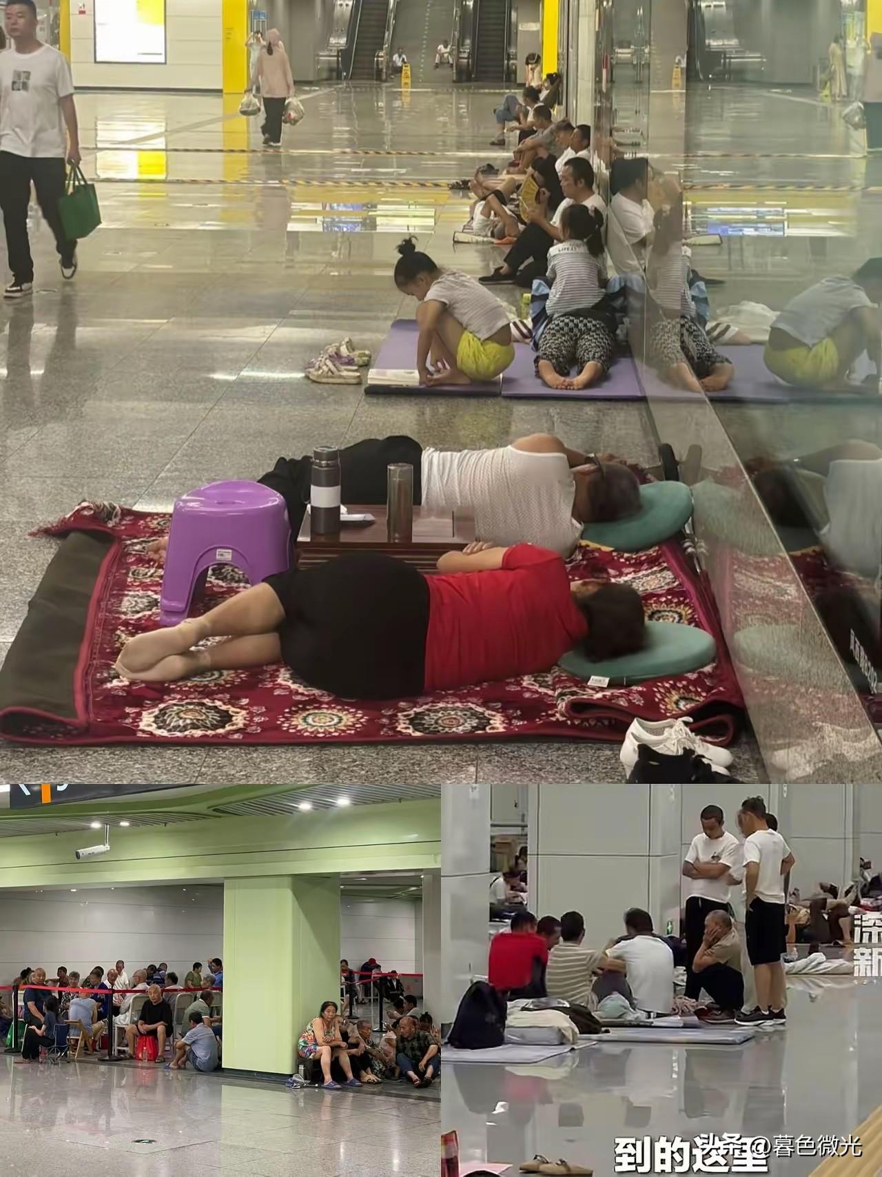 台风里的深圳地铁：烟火气里藏着中国人的暖意经历一次台风，深圳这座城市彻底出