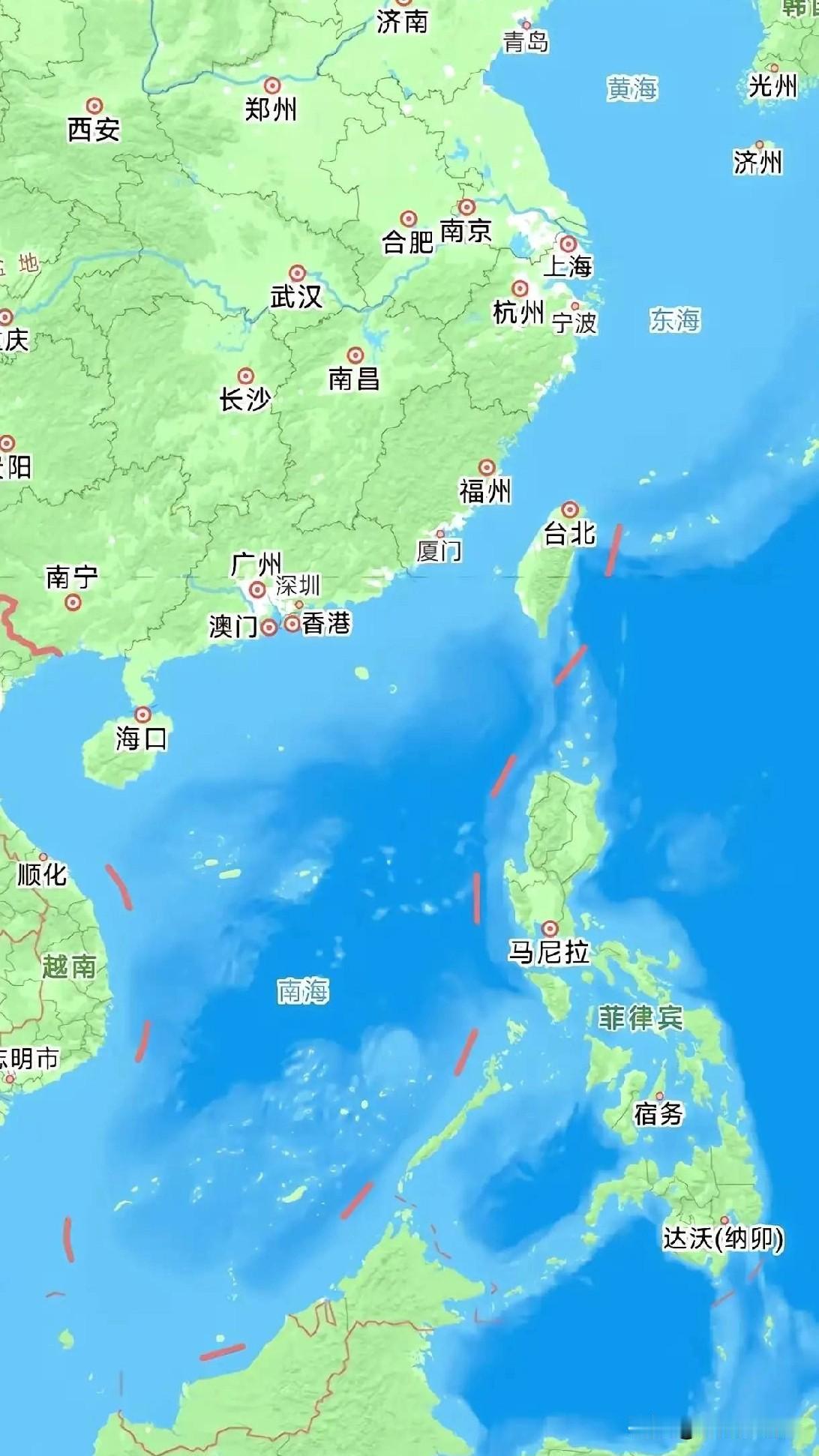爆雷！日菲这俩街溜子，越界私划经济区，暗分大陆架。高德地图暴击亮剑——台岛以