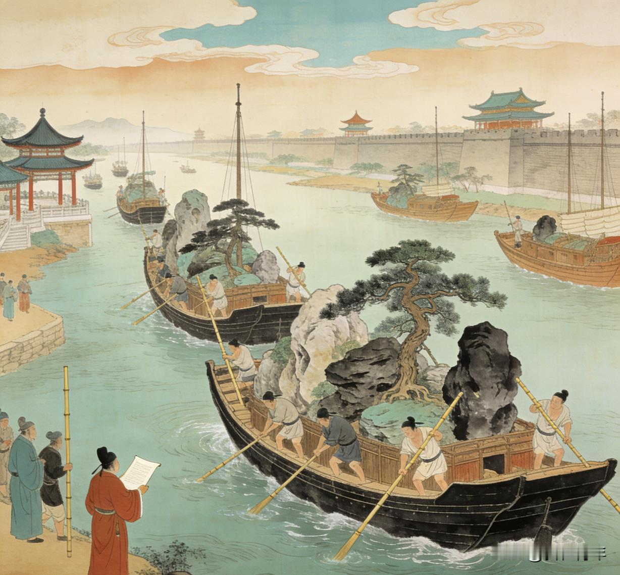 《水浒传》写到，杨志和其他九个制使一起押送“花石纲”，其他九人都成功完成任务，唯