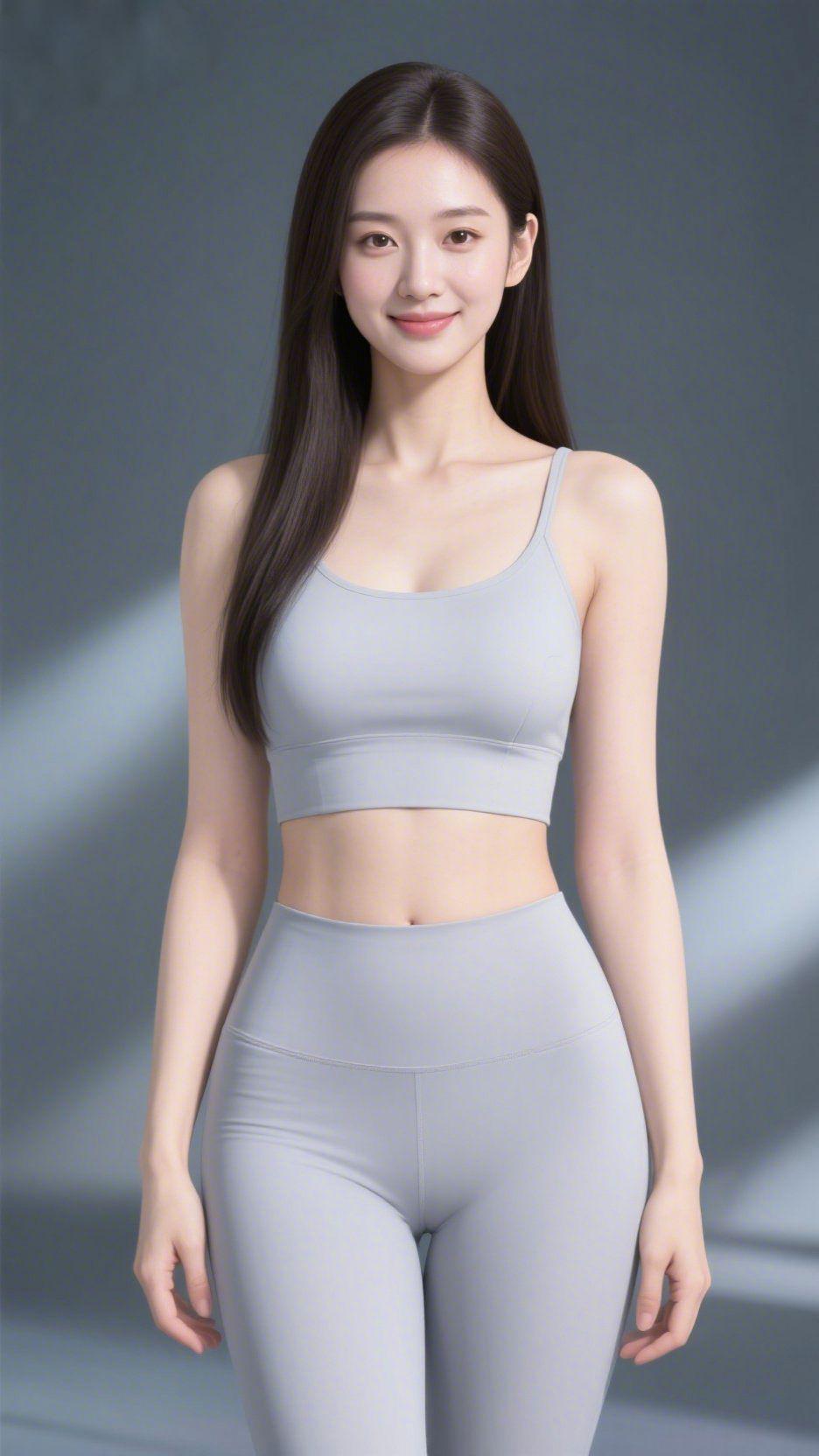 晨光里的轻氧时刻清晨第一缕阳光斜斜漫进窗棂时，我总爱换上一身浅灰瑜伽服。没