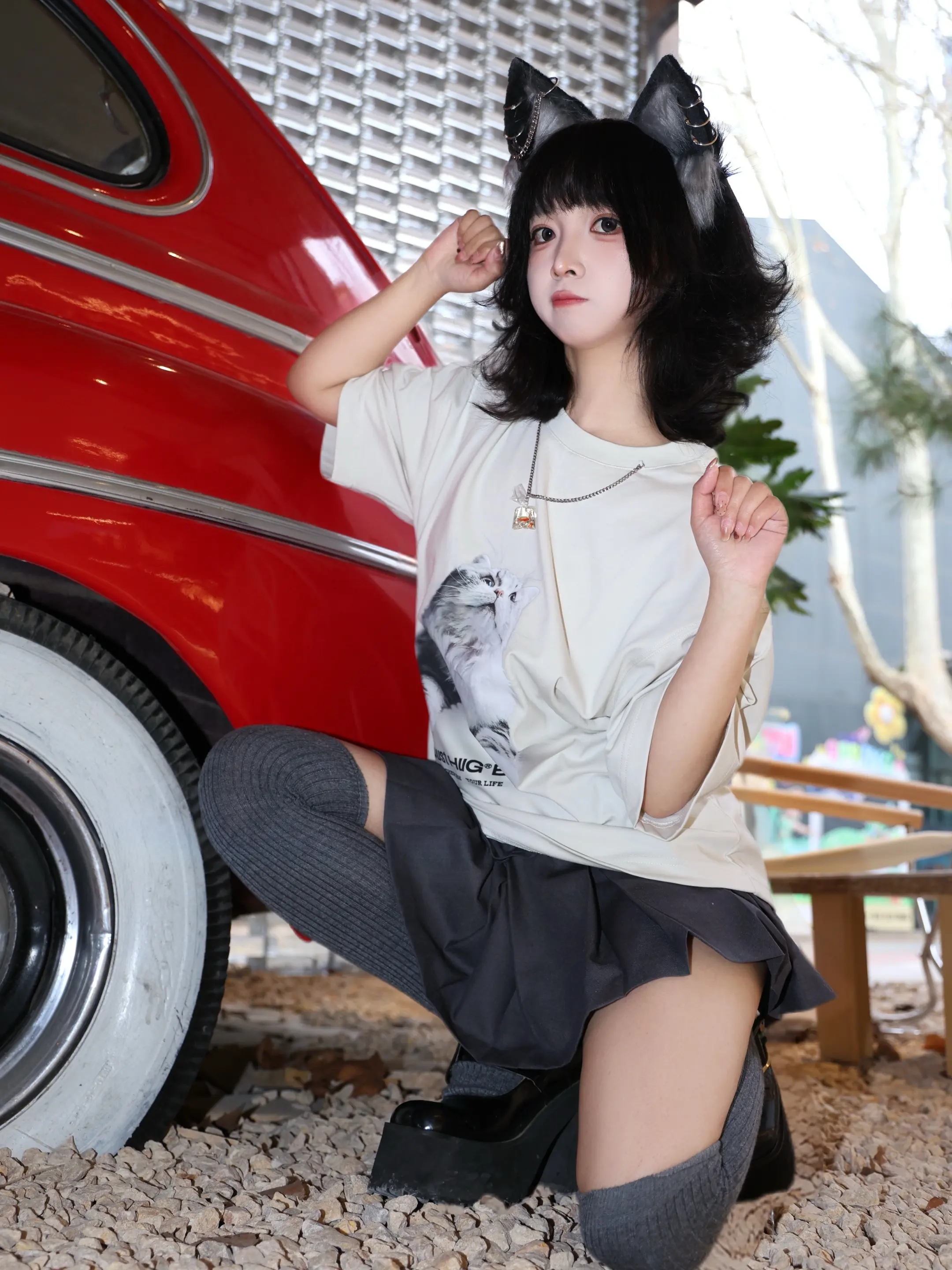 变成小猫只和你好～