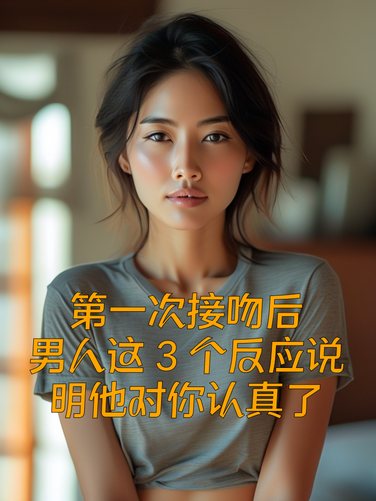 一次接吻后，男人这3个反应说明他对你认真了