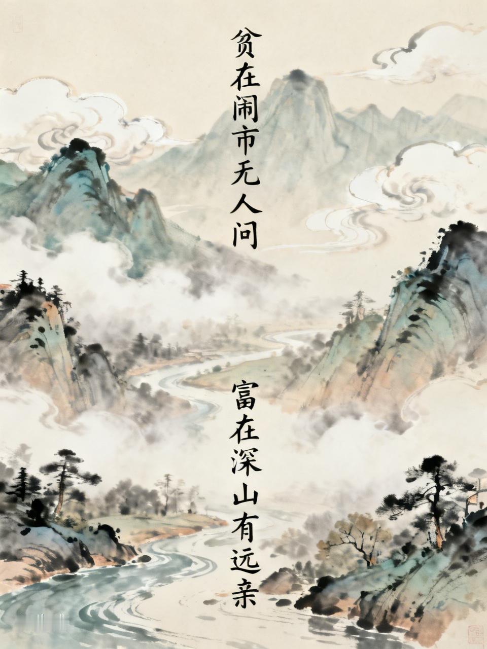 “贫在闹市无人问”，这句俗语真是把世态炎凉刻画得入木三分。一个人穷的时候，就算在