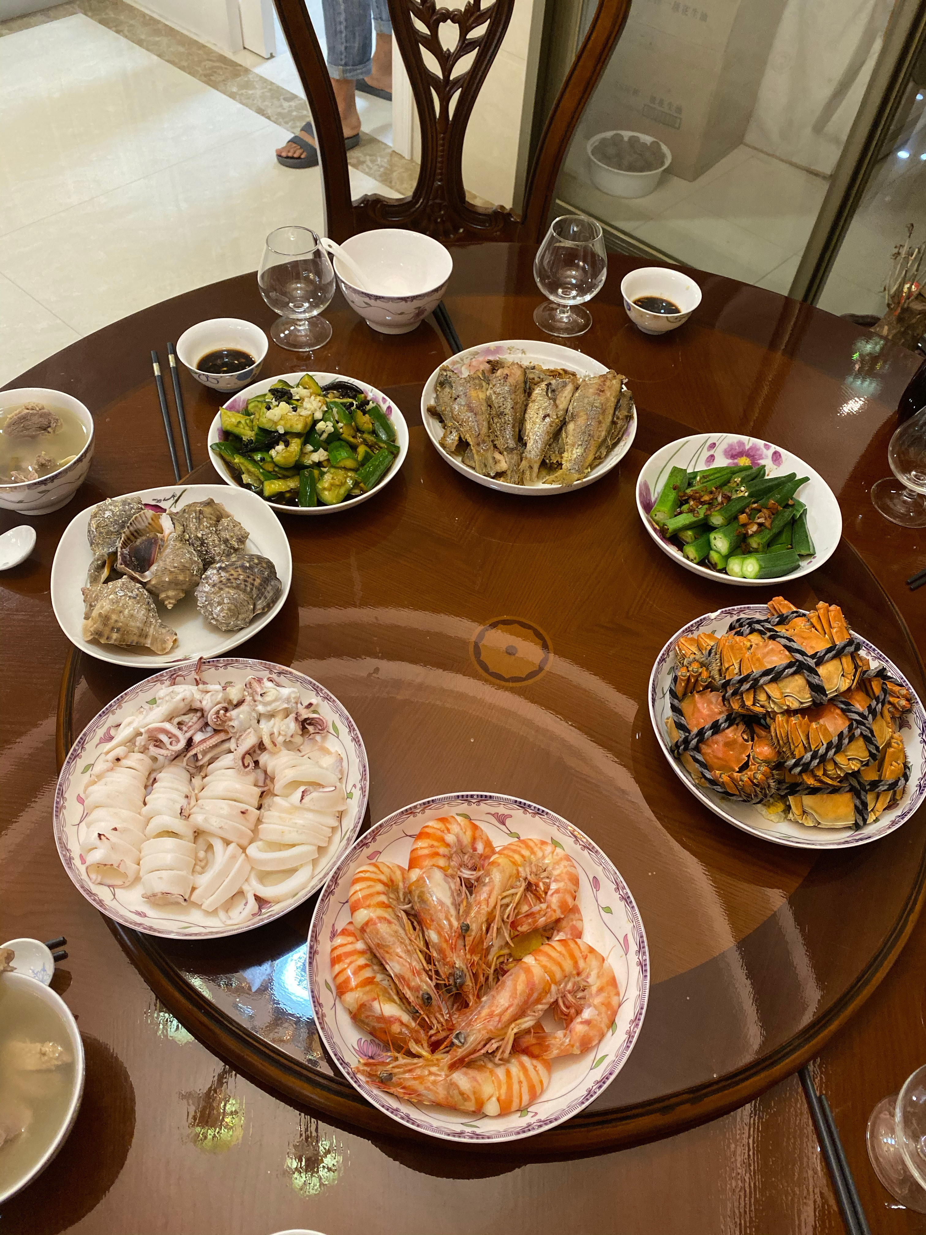 你们晚上吃什么？周末没什么大消息，明天还能吃肉吗？